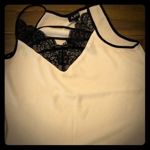 Lace tank top